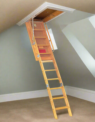 Model 655 Attic Ladder with double sided hinges