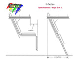 F Series Projection Drawing - F3060-8 - F3060-9 - F3060-10 - F3060-11 - F3060-12 - F3075-13 - F3075-14 - F3075-15